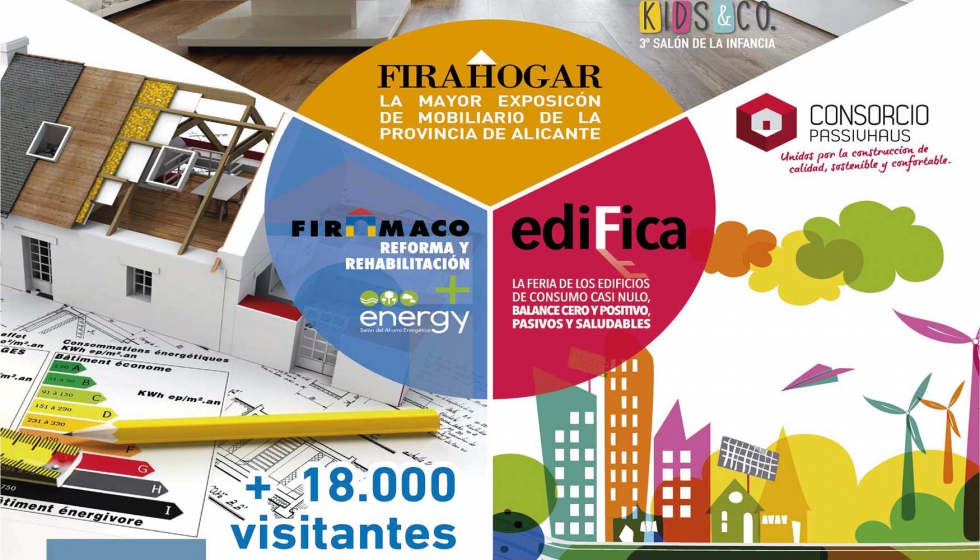 Edifica celebrar su segunda edicin el prximo mes de septiembre en Alicante, conjuntamente con Firamaco, +Energa y Firahogar...