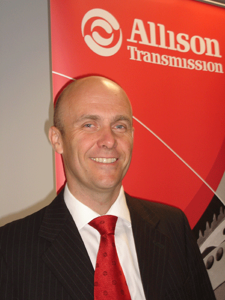 Trond Johansen, Responsable de Promocin de Ventas de Allison Transmission en Espaa