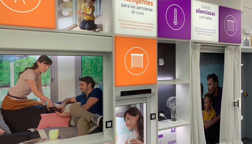 Imagen del nuevo Smart Home Experience de Somfy, en sus instalaciones de Cornell del Llobregat (Barcelona)