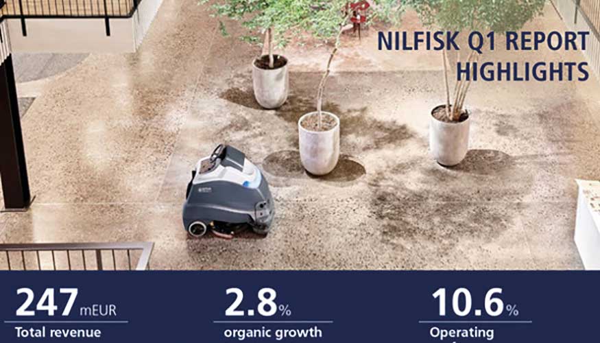 Nilfisk ha presentado sus resultados financieros del primer trimestre de 2019