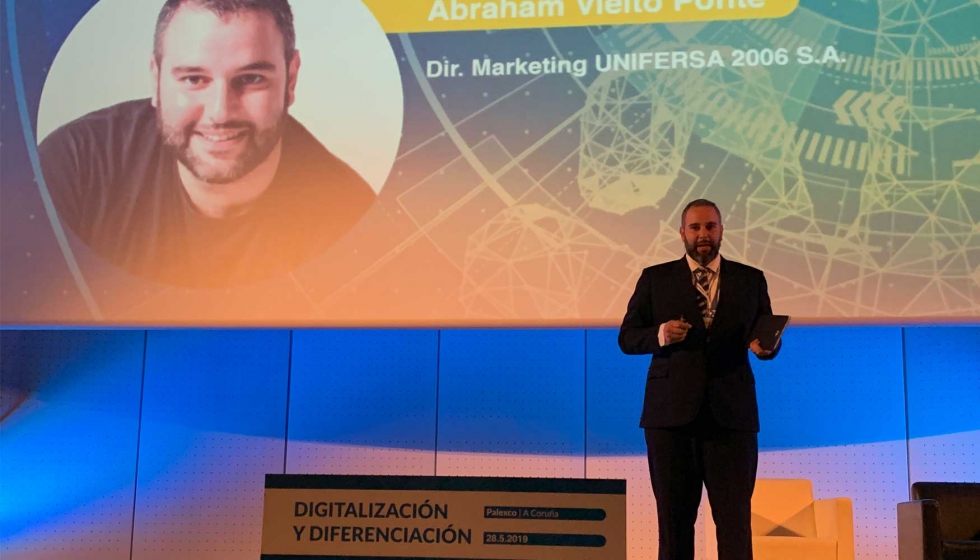 Abraham Vieito, responsable de Marketing de Unifersa  Clickfer