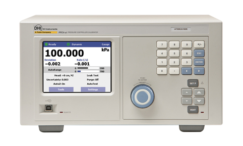 Controlador/calibrador de presin PPC4, de DH Instruments