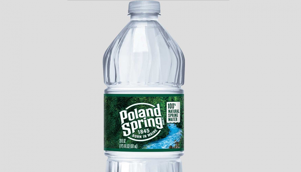 Las botellas de agua 100% natural de Poland Spring utilizará el 100% de  plástico reciclado para el año 2021 - Envase y Embalaje
