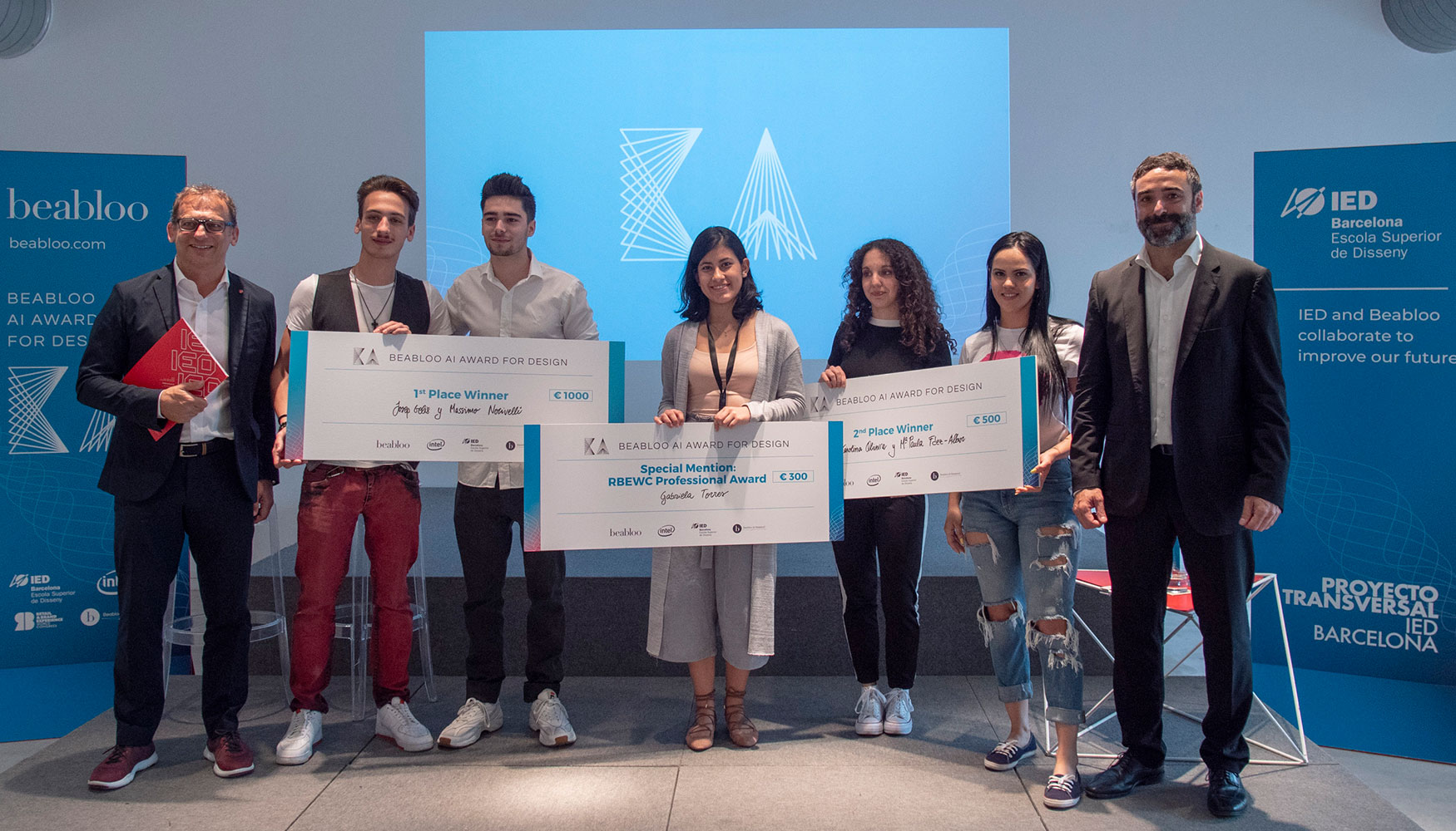 Inteligencia Artificial ha determinado la eleccin de los diseos ganadores del concurso Beabloo AI Award for Design mediante el uso de vdeo...