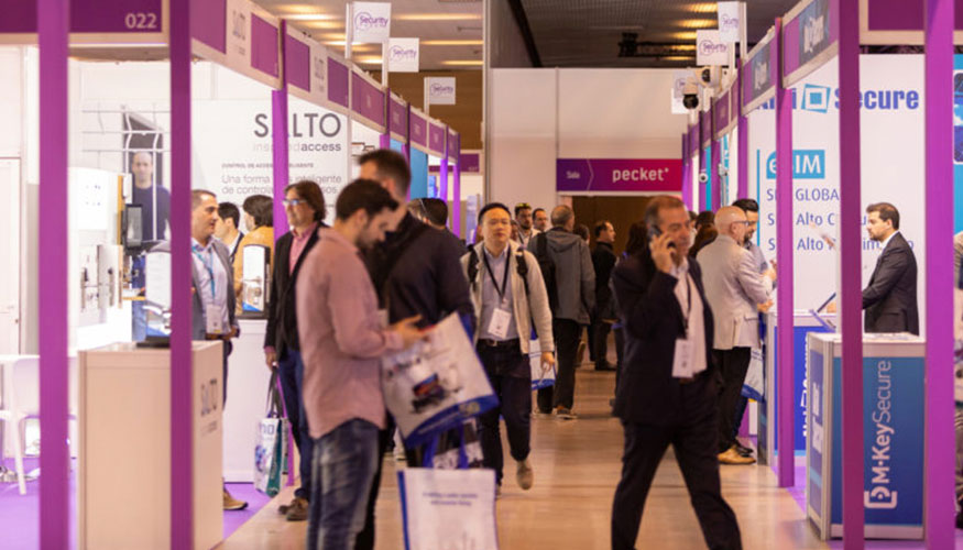 �rea de exposici�n de Security Forum 2019