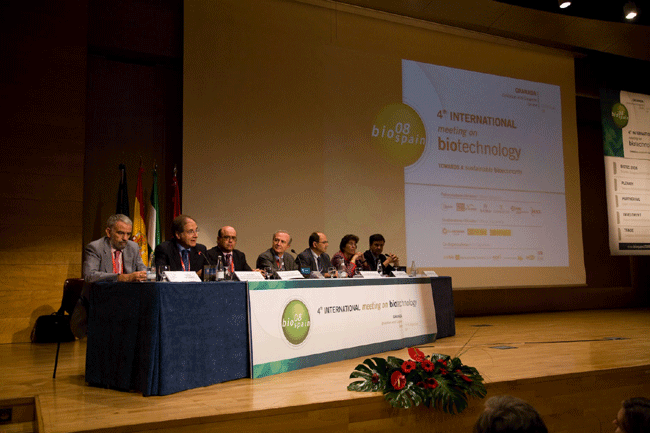 Clausura de la IV edicin de la Feria Internacional de Biotecnologa Biospain'08