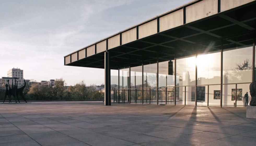 Fig. 8: National Gallery de Mies van der Rohe en Berl�n, Alemania. Foto: Dan Gamboa Bohurquez