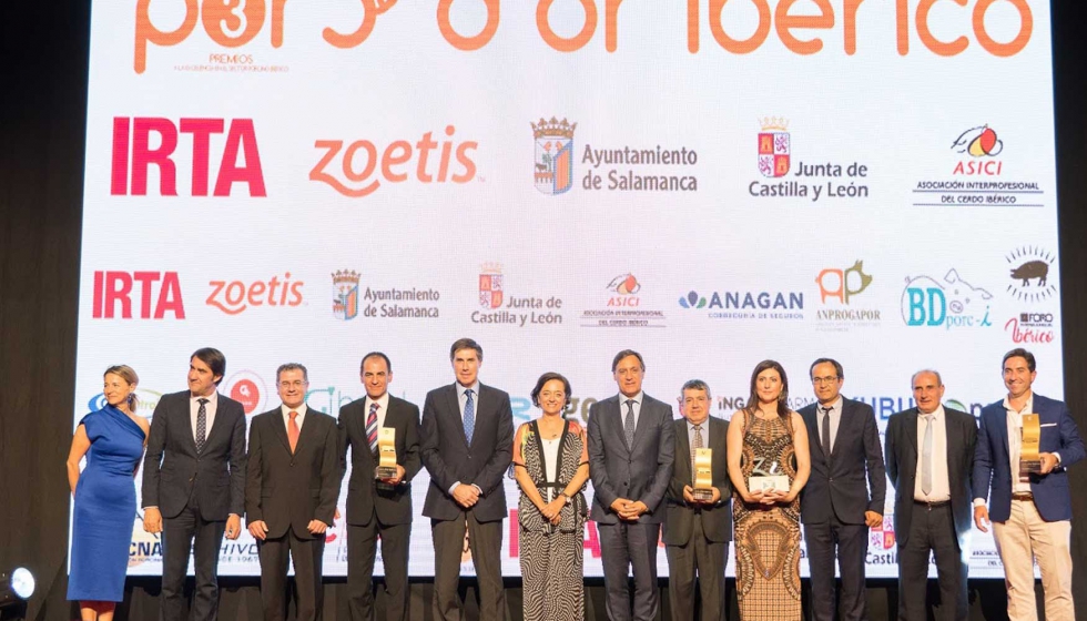 Los premios estn organizados por el IRTA, con el apoyo de Zoetis, Asici, la Junta de Castilla y Len y el Ayuntamiento de Salamanca...