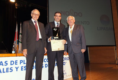 La entrega del premio 'Escoba de Platino' tuvo durante la celebracin del Saln internacional de tcnicas y equipamientos municipales Tem-Tecma 2008...