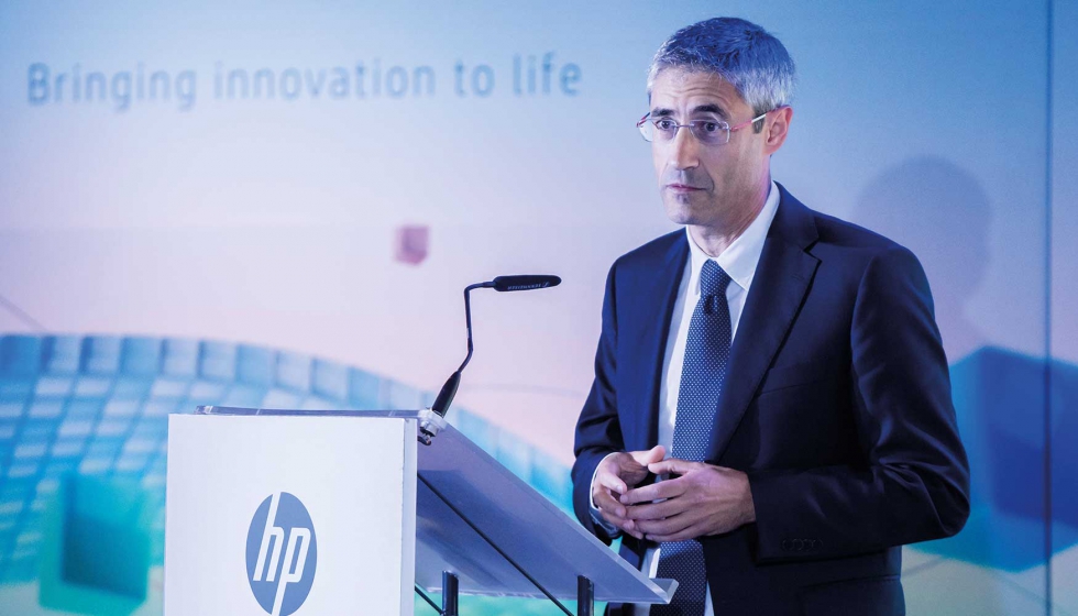 Ramon Pastor, vicepresidente y director general HP 3D Plastics Systems