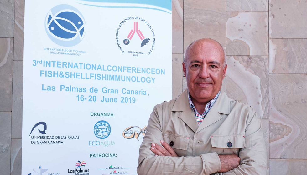Flix Acosta, presidente del comit organizador de la Tercera Conferencia Internacional de Inmunologa de Peces y Molusco...