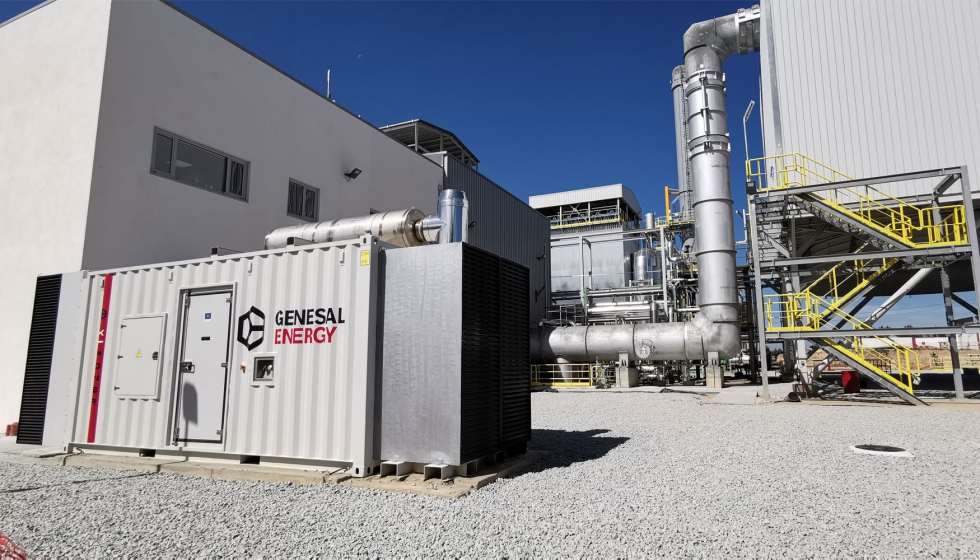 Grupo electrgeno GEN1250PC en central de biomasa, Portugal
