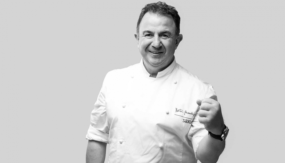 El prestigioso chef Martn Berasategui colabora con Saxun