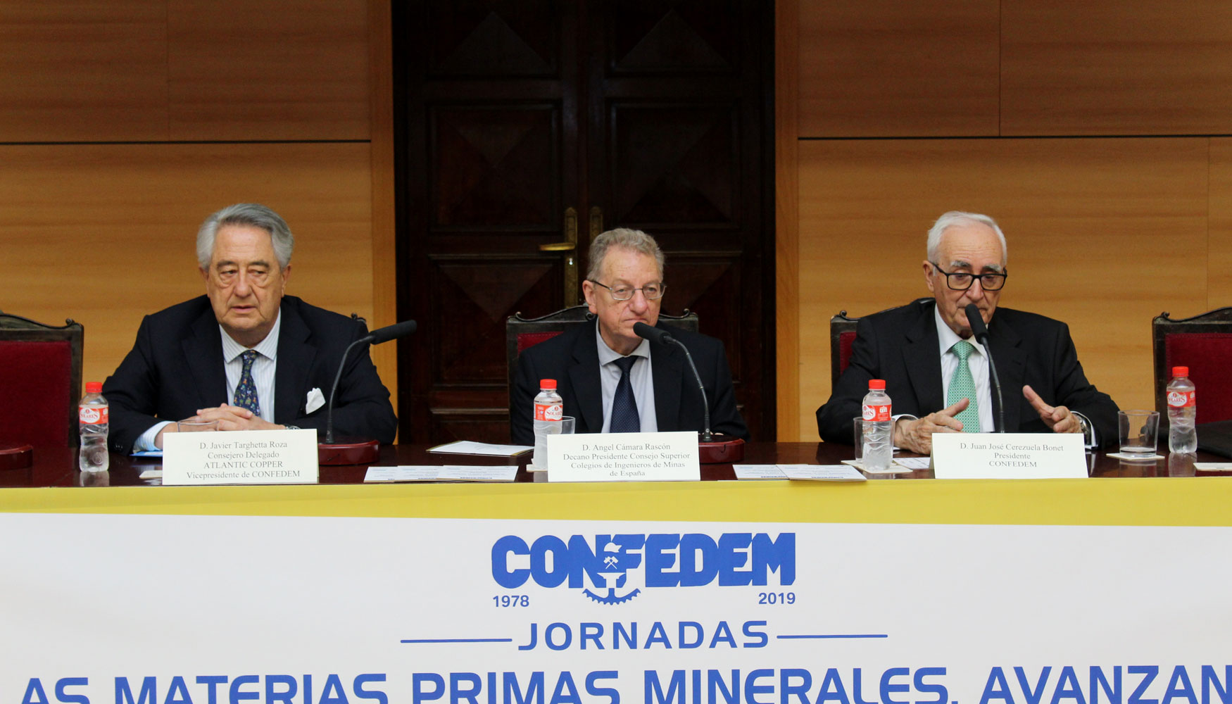 Inauguracin del Foro Internacional Confedem: 'Las materias primas minerales, avanzando hacia el futuro'...
