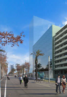 La entrega del edificio se prev� para el primer trimestre de 2009