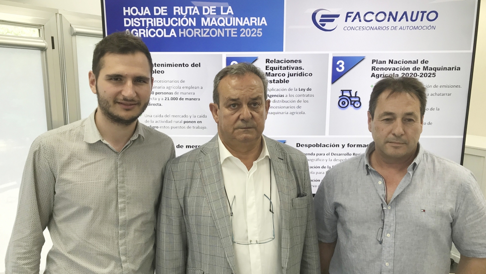 Pere Vicens, Joaqun Gordn y Rafael Angulo