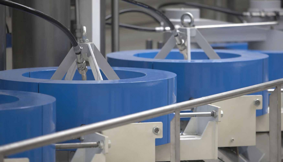 La planta Altex de Ainia cuenta con 4 extactores supercrticos de 1.000 litros de capacidad