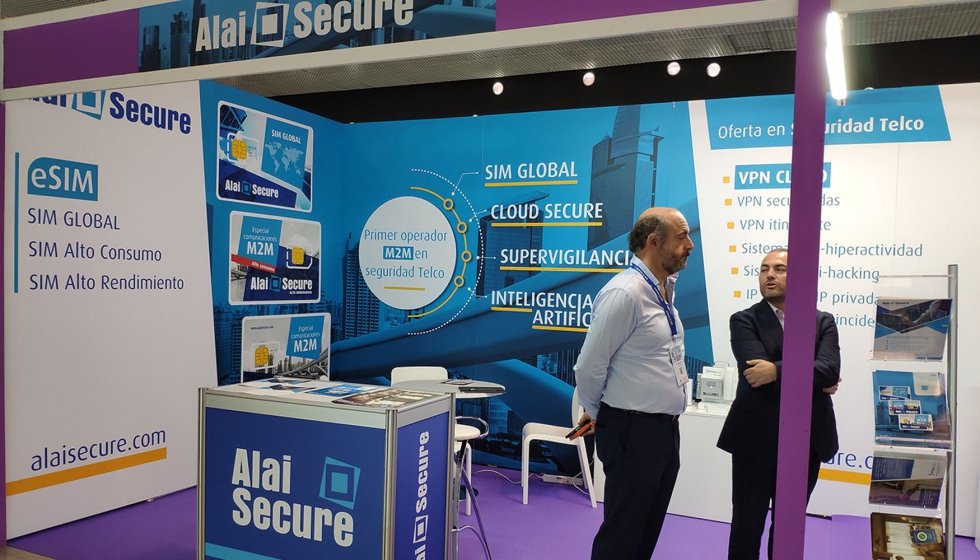 Stand de Alai Secure en Security Forum 2019