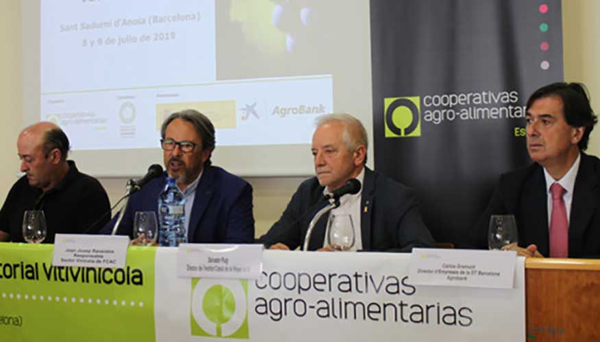 Inauguracin de la jornada anual del sector del vino de Cooperativas Agro-alimentarias de Espaa