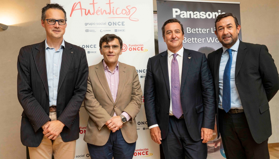 De izquierda a derecha, Fernando Riao, Alberto Durn, Mirko Scaletti y Francisco Perucho