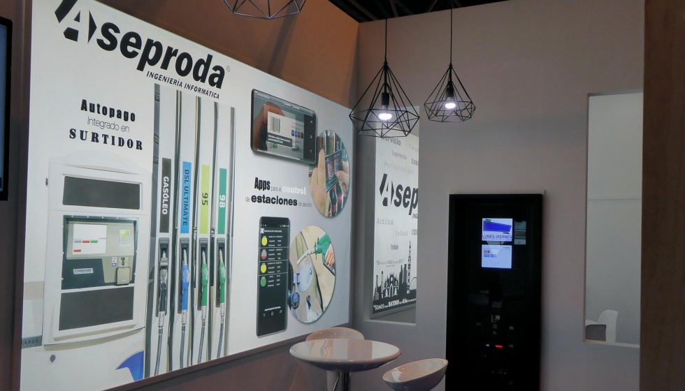 Imagen del stand de Aseproda en Motortec Automechanika Madrid '19