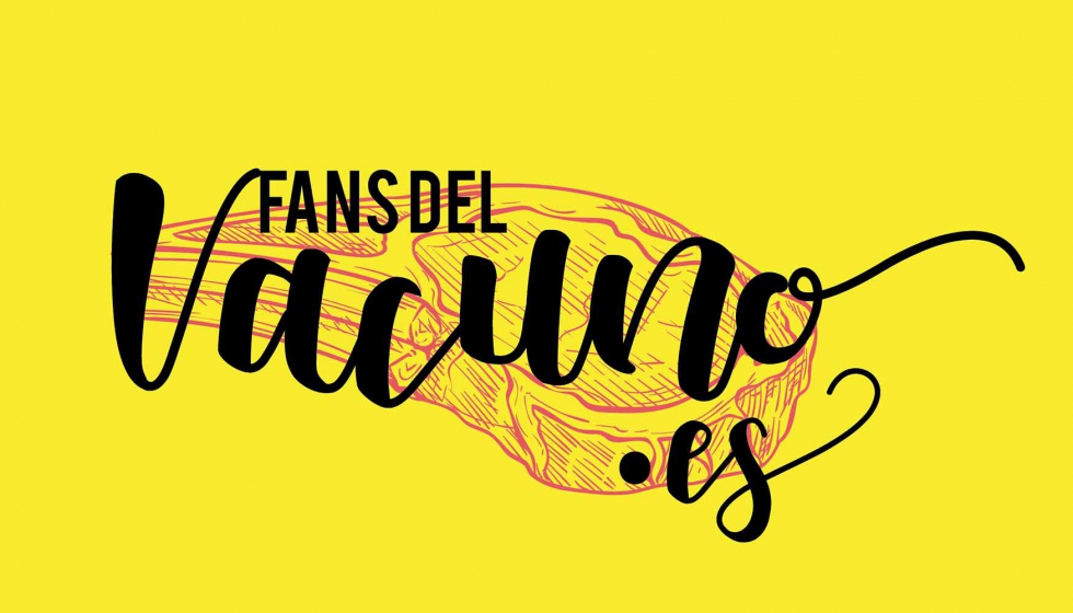 Logo de la campaa #FansdelVacuno