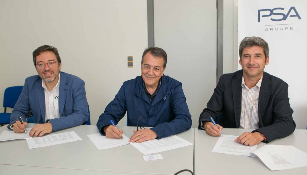 Firma un acuerdo de colaboracin con Itainnova y CAAR para generar proyectos innovadores que beneficien a todo el sector de la automocin en la...