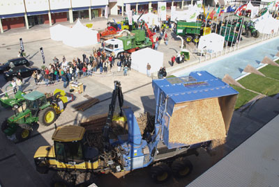 Pabelln exterior de la ltima edicin de Expobioenerga