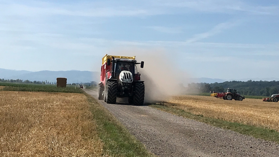 El poderoso Terrus CVT a 40 km/h probando el nuevo sistema de frenado