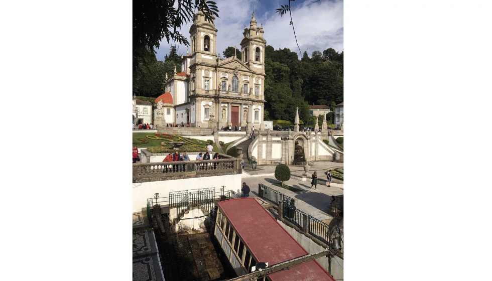 Santuario de Bom Jesus, en Braga