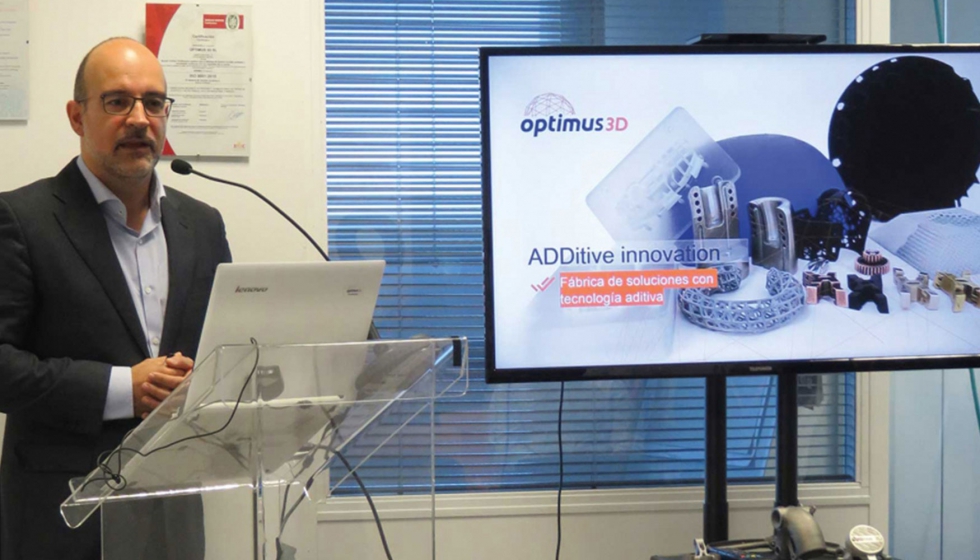 Fernando Oharriz, CEO de Optimus 3D