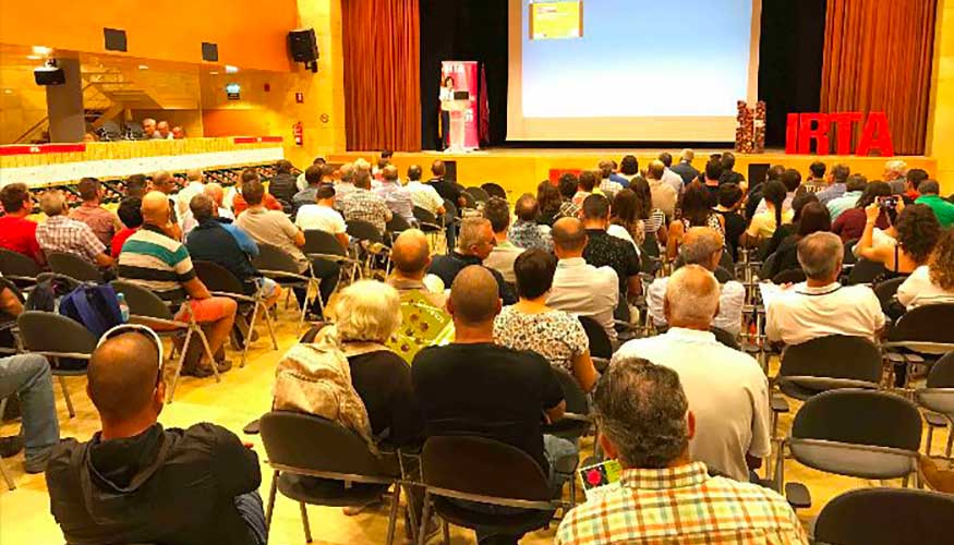 La XXIII Exposicin de variedades de melocotn y nectarina ha reunido ms de 200 profesionales fruticultores en Alcarrs (Lleida)...