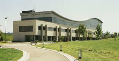 Corporate building of the firm Boehringer in Sant Cugat (Barcelona)