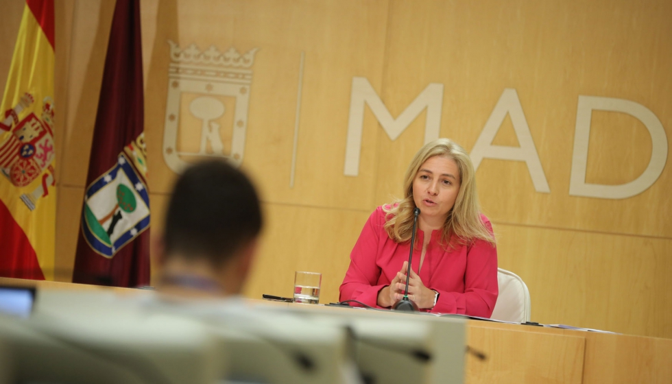 La portavoz del Gobierno municipal de Madrid, Inmaculada Sanz