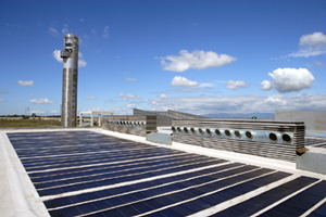 El CC Equinoccio dispone de una cubierta solar SIT, la primera colocada en la Comunidad de Madrid