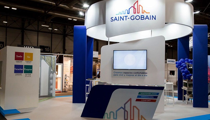 Stand de Saint Gobain en Rebuild 2019