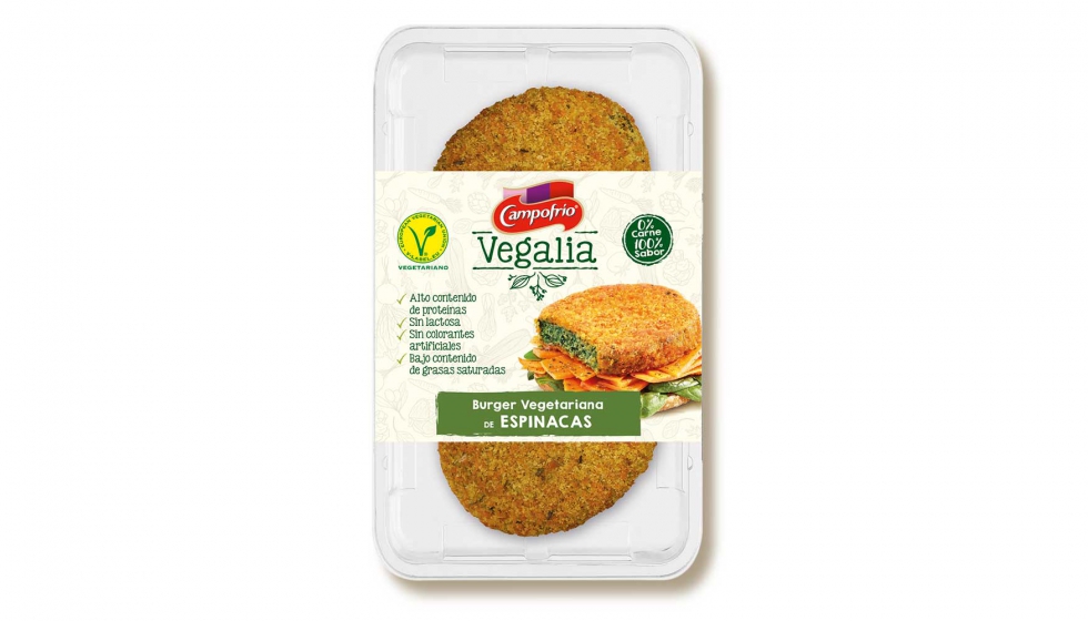 La gama Vegalia cuenta con la certificacin V-Label que garantiza que sus productos son aptos para vegetarianos