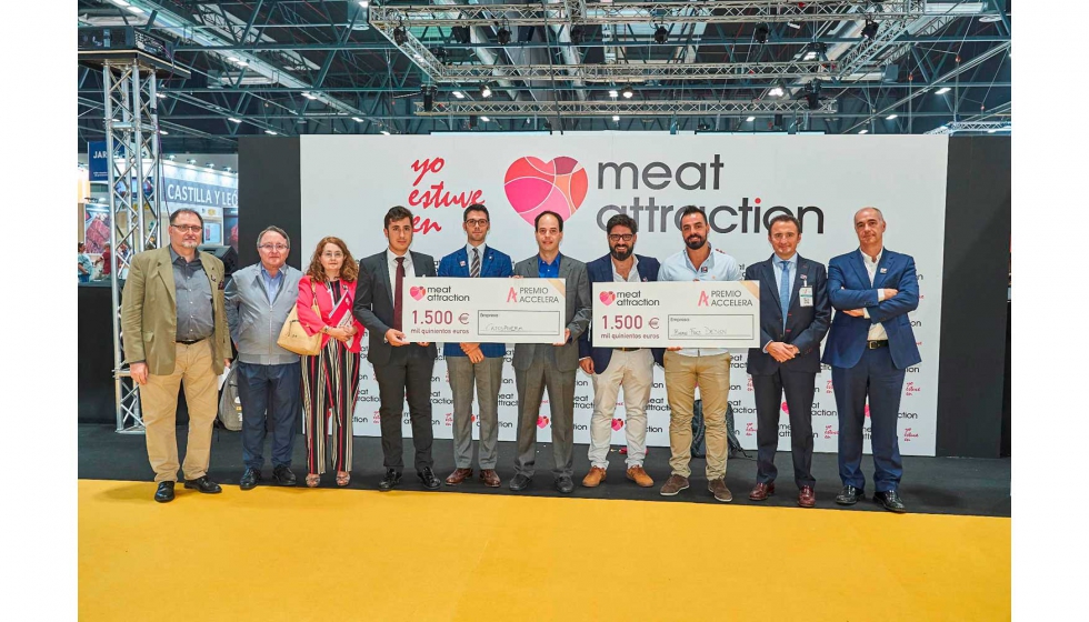 Cherky Foods gana el premio en la categora de producto con sus barritas de ternera y cerdo ibrico, y Cryosphera...