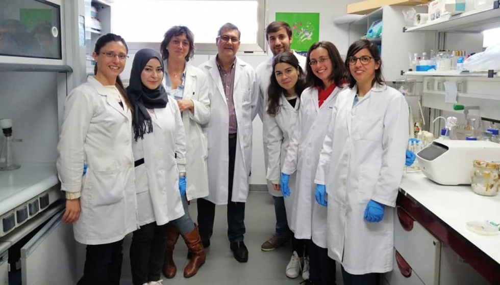 El equipo de investigacin Biotecnologa de Algas, responsable del estudio