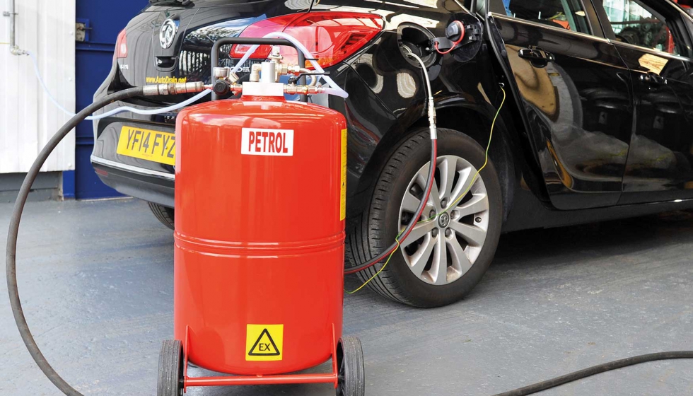 El equipo cuenta con la certificacin ATEX para trabajar con gasolina, disel y combustible mezclado, destacan desde AutoDrain...