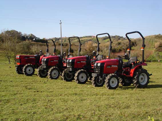 Range of Shibaura tractors