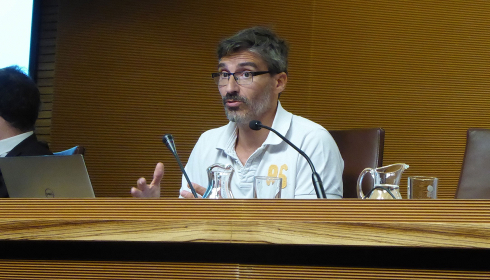Sergio Melgosa, de eBuilding, durante su presentacin