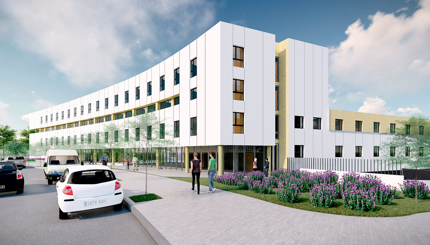 La residencia cuenta con una capacidad para 260 estudiantes y una inversin que supera los 8 millones de euros