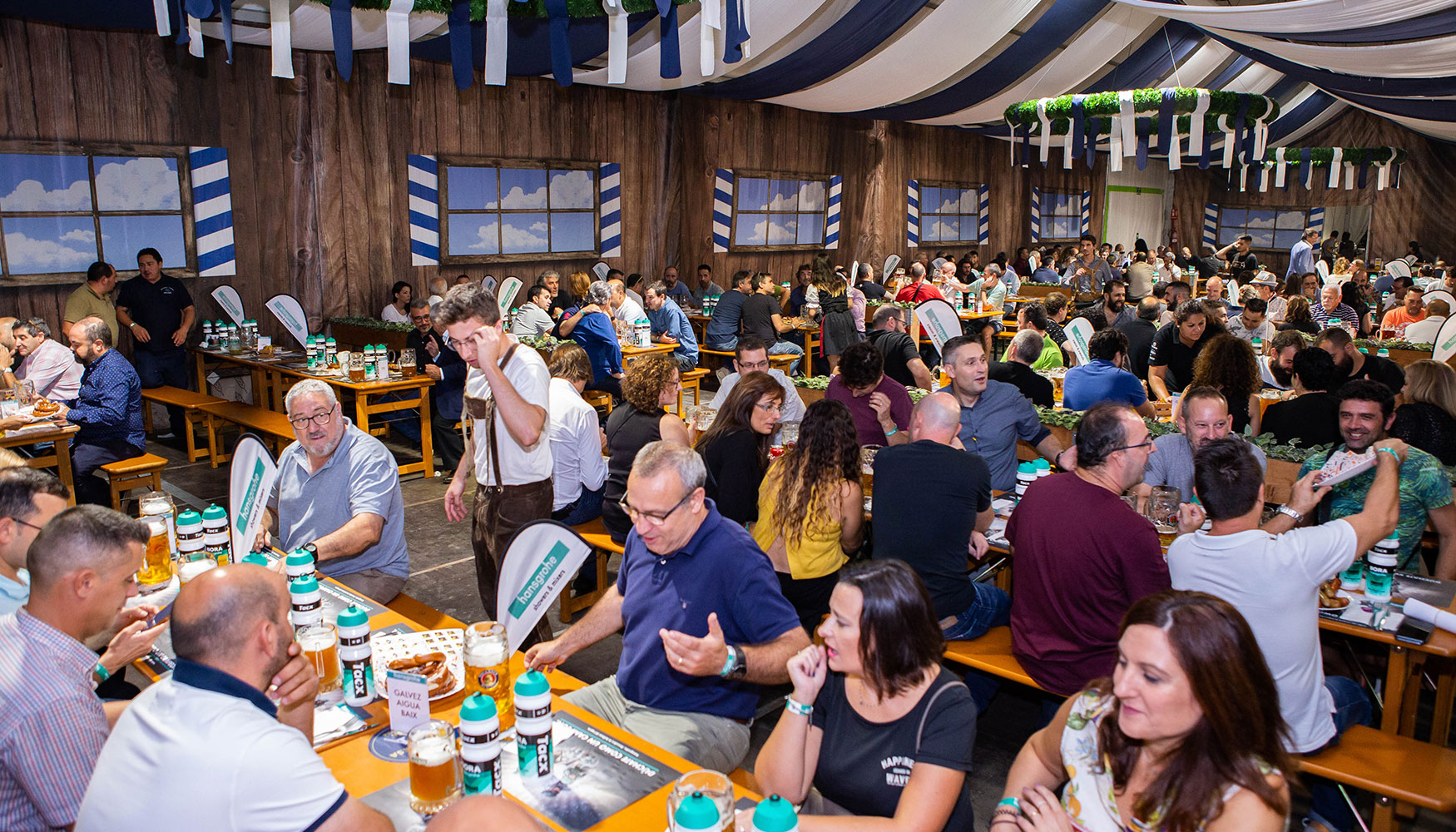 La firma de origen alem�n ha conmemorado la tradicional fiesta del pa�s b�varo por quinto a�o consecutivo