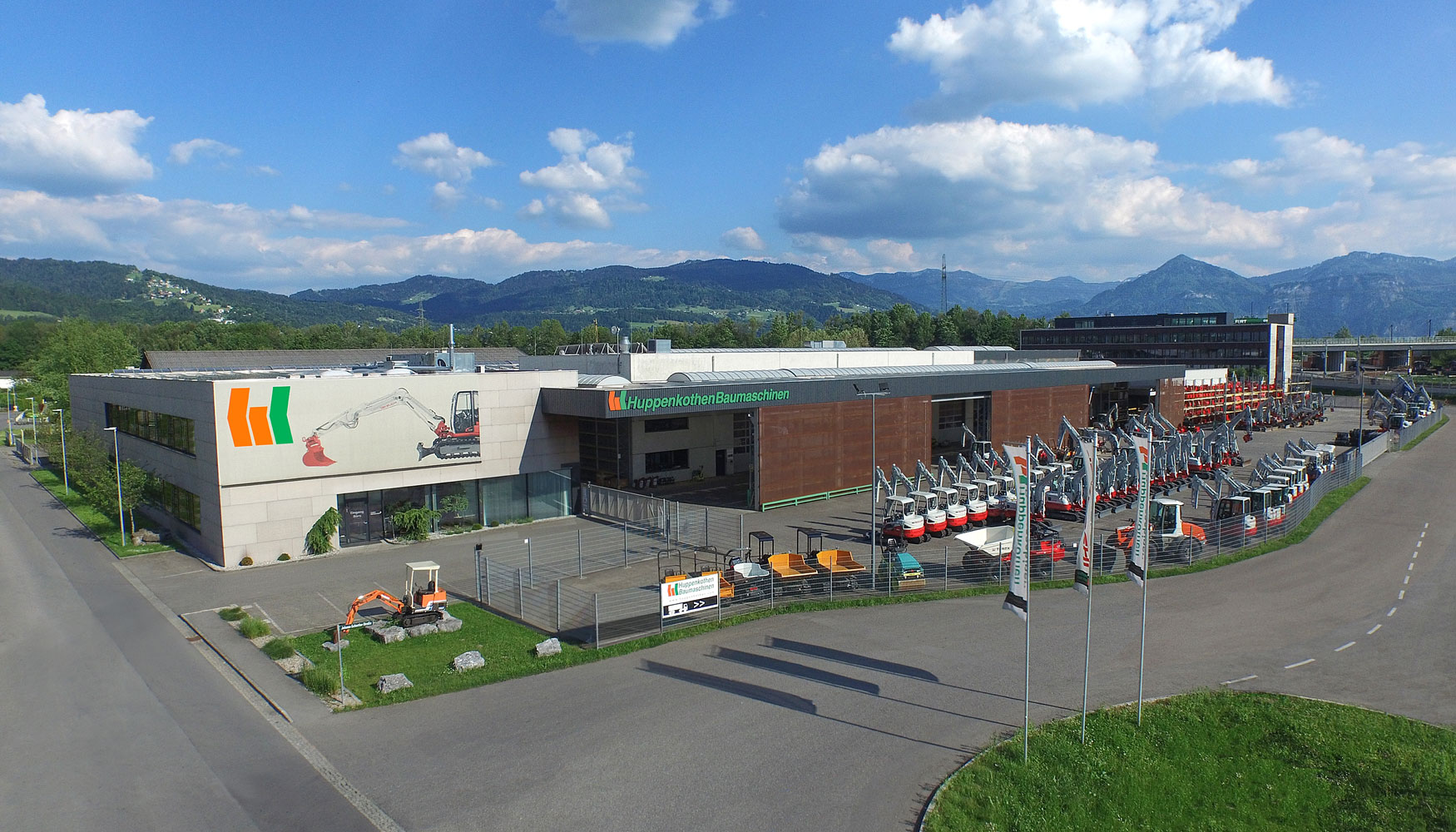 Instalaciones centrales de Huppenkothen en Lauterach (Austria)