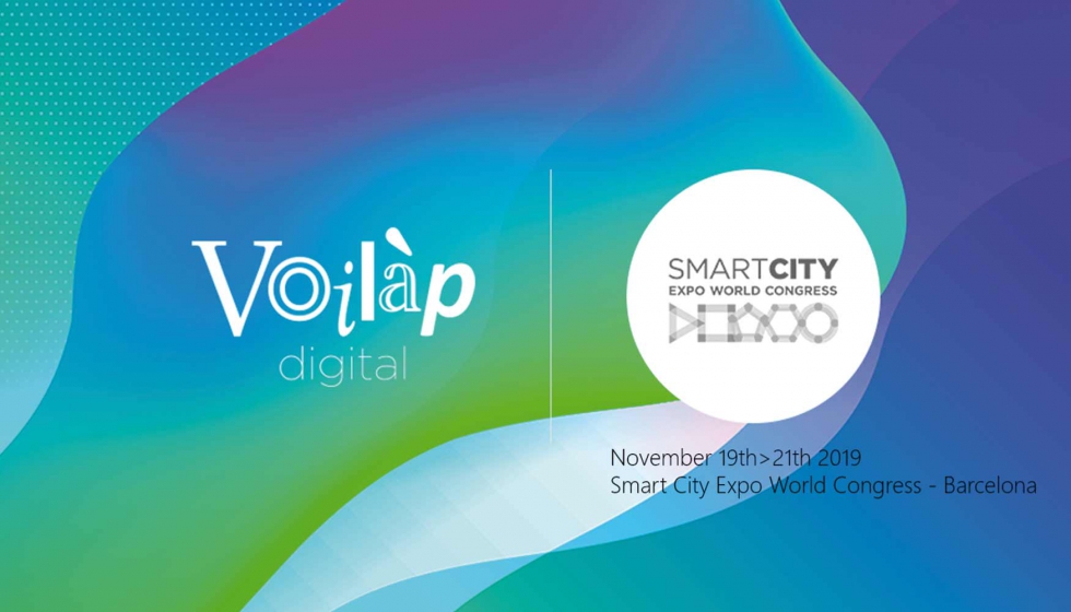 Voilp digital est presente en Smart City Expo World Congress, que se celebrar en Barcelona del 19 al 21 de noviembre...