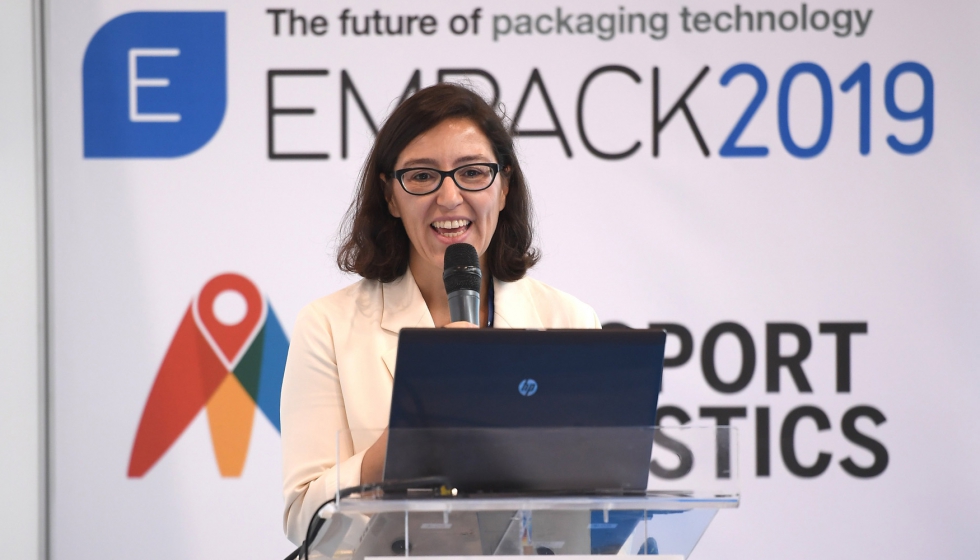 Raquel Carboneras, directora de Empack y Transport & Logistics Porto