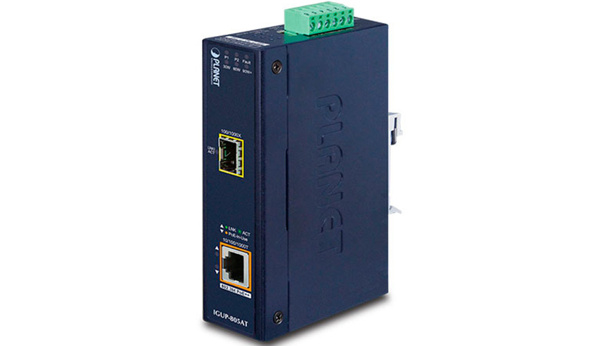Su puerto uplink de fibra ptica 1000BASE-X garantiza un envo de datos estable y rpido a una red core remota