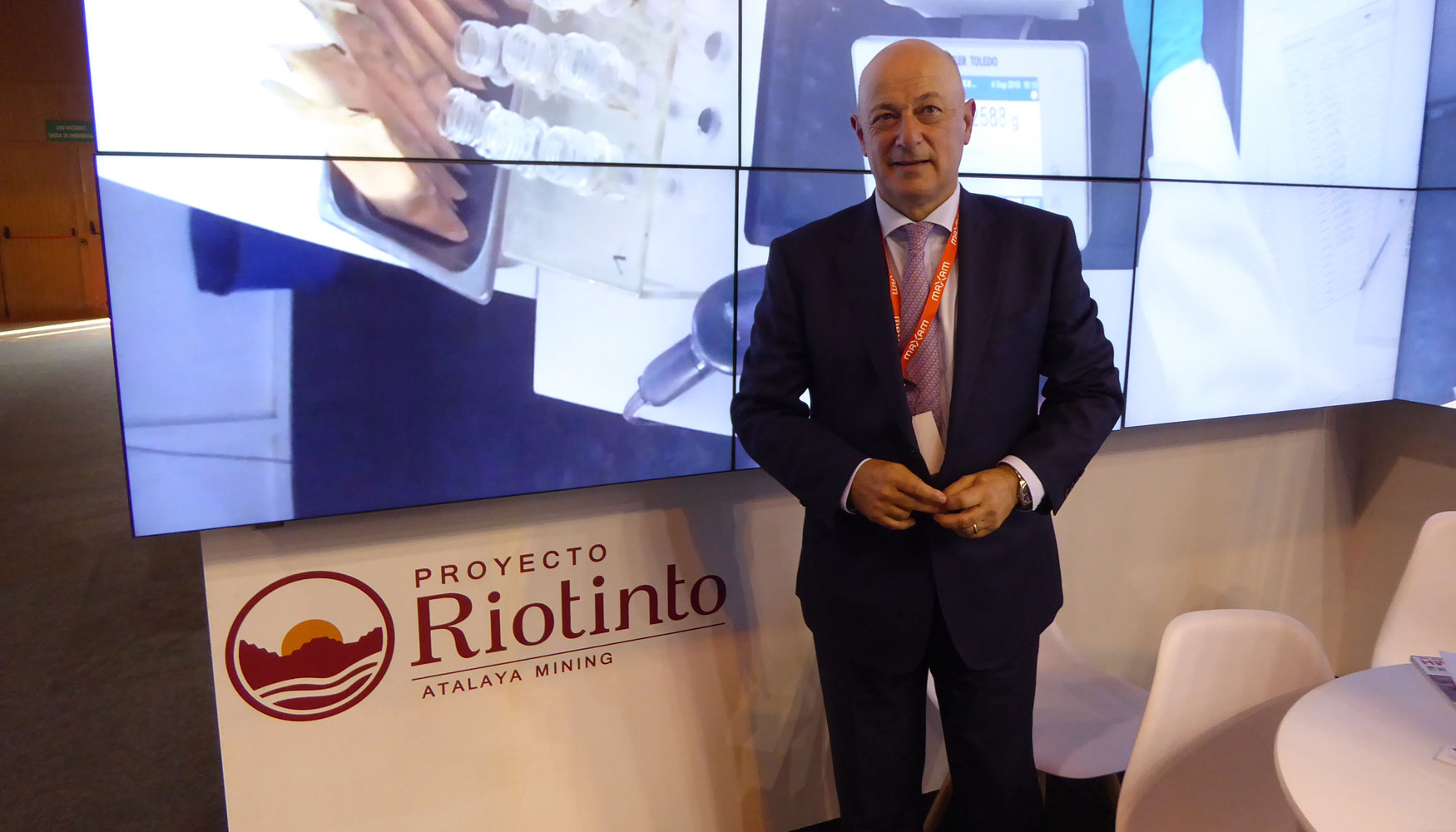 Alberto Lavandeira Adn, CEO de Atalaya Mining