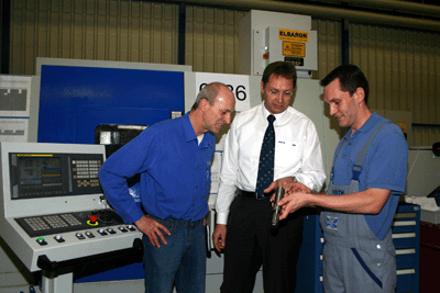 The experience with the Spinner Fanuc-controlled lathes has confirmed to Uwe Jrgens...